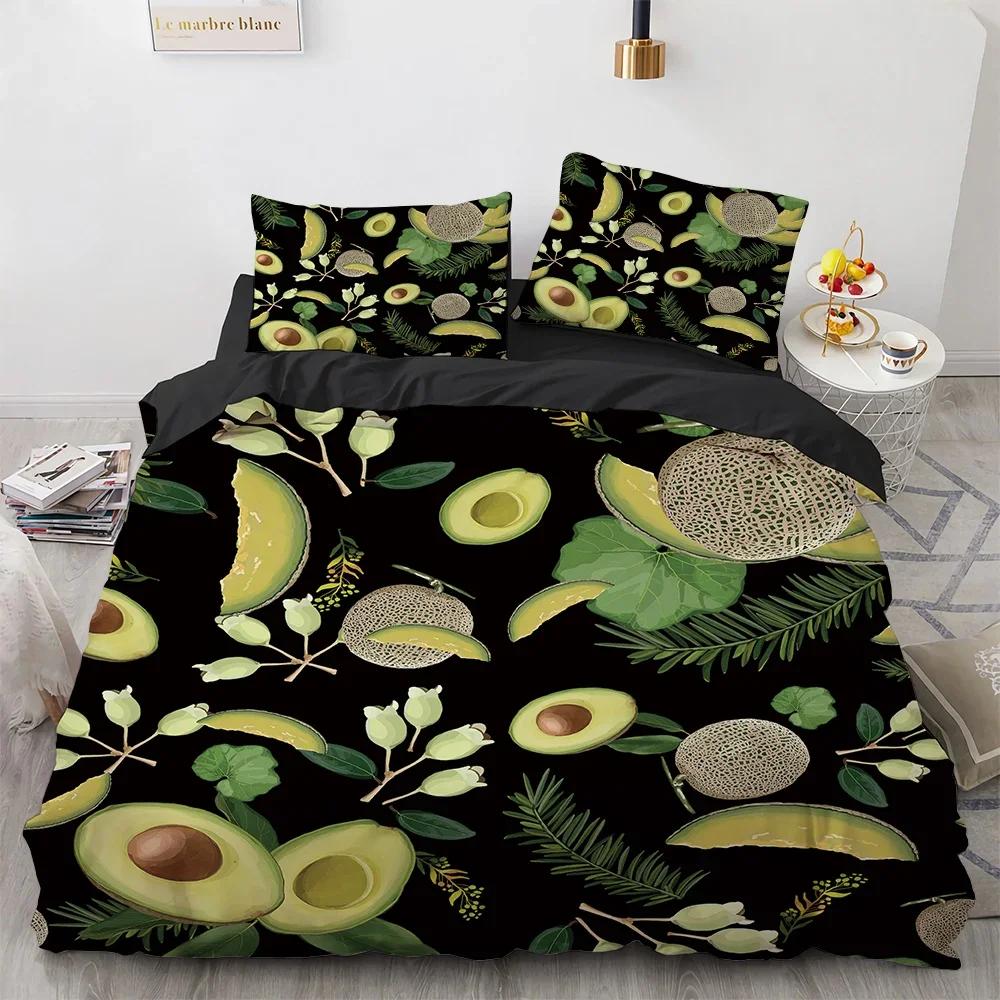 Nightmare Before Christmas  Duvet Cover with Pillow Cover Bed Sets Jack and Sally 3D Skull Christmas Bedding Set Bedroom Decor