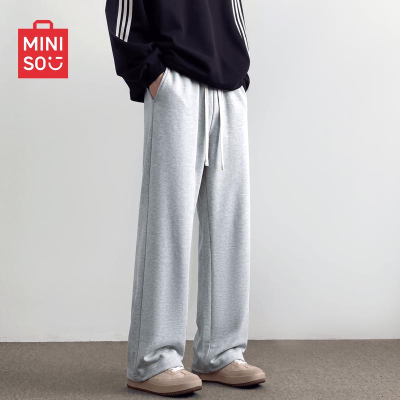 MINISO Men's American High Street Straight-Leg Casual Pants