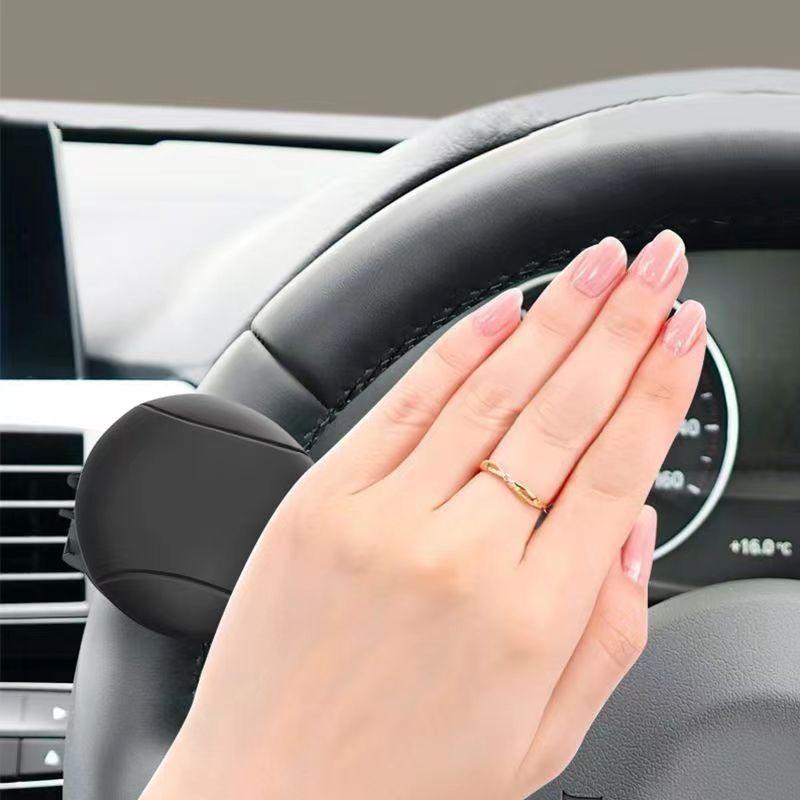 Steering Wheel Booster Ball - Creative Bearing Type for Effort-Saving One-Handed Turning In Cars and Trucks.