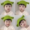 Adorable Gorro de Punto Temático de Goofy Shrek - Calentito, Ultra-Suave y Divertido para el Invierno