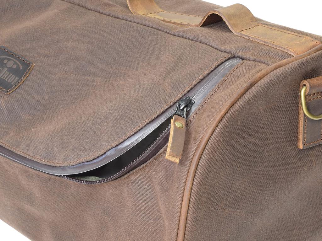 LONGRIDE Heritage Tail Duffel Bag Brown CUS141WBRO (32L)