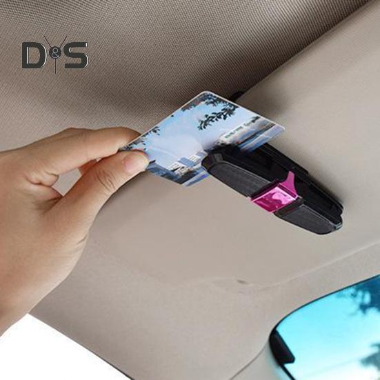 Suport pentru ochelari de soare pentru ochelari de soare Clip pentru ochelari 180 de grade Rotativ Protecție la zgârieturi Clip pentru ochelari de soare ușor de instalat Accesorii pentru parasolare auto