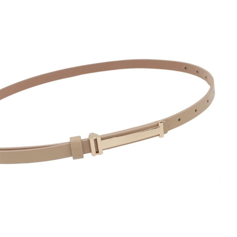 Elegante Cintura Sottile in Ecopelle Sottile Cinturino Vita Accessorio alla Moda Cintura Vita Per Donna Outfit Casual Abbigliamento da Ufficio