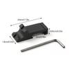 1PC Mini 45 Degree Angle Offset Side Adapter RTS 20mm Rail Tactical Flashlight Laser Scope Mount Hunting Rifle