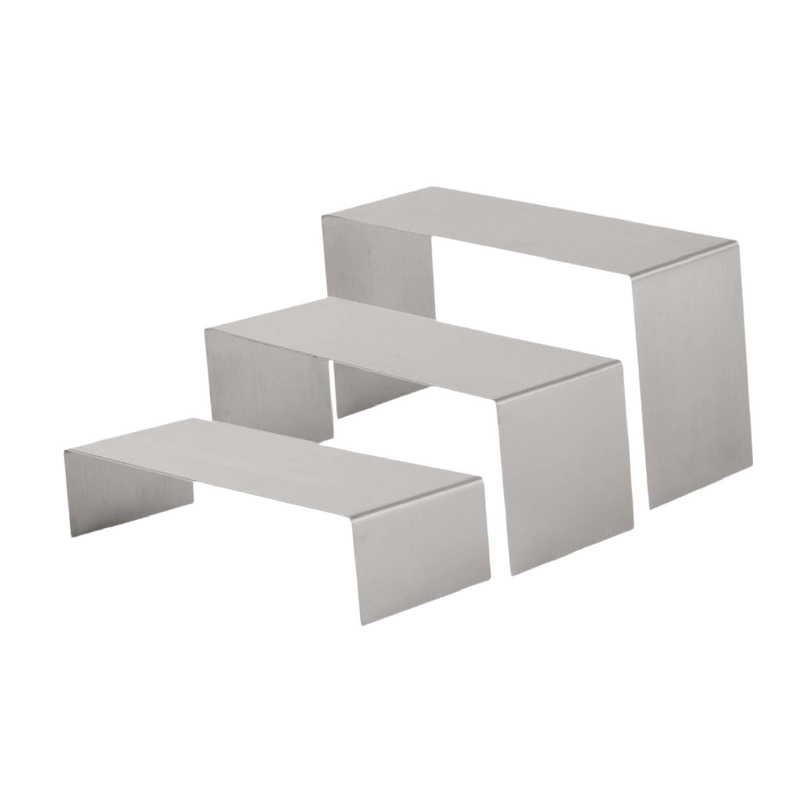 

3 шт. Подставка для дисплея Riser, универсальная стойка для обуви из нержавеющей стали