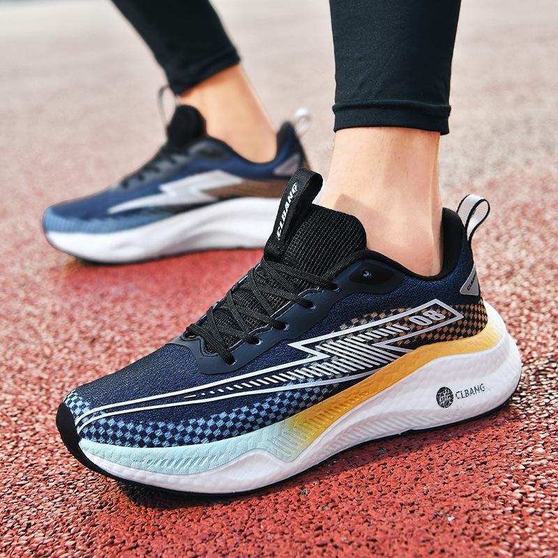 Good Price Sports Running Shoes Sports Rubber New Sports Shoes Student Marathon Running Shoes Student Competitive Price