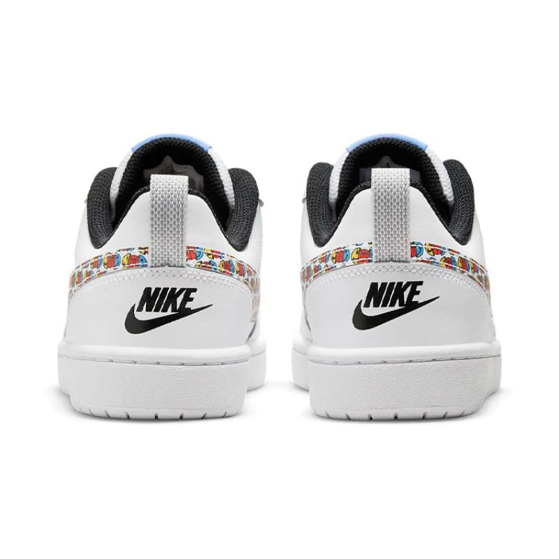 Nike Court Borough Low 2 SE 'Happy Hoops' GS Sneakers DM8096-100
