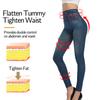 Faux Denim jeansy legginsy wysokiej talii moda szczupłe damskie bezszwowe legginsy seksowne długie drukowanie legginsy fitness swobodne spodnie ołówkowe