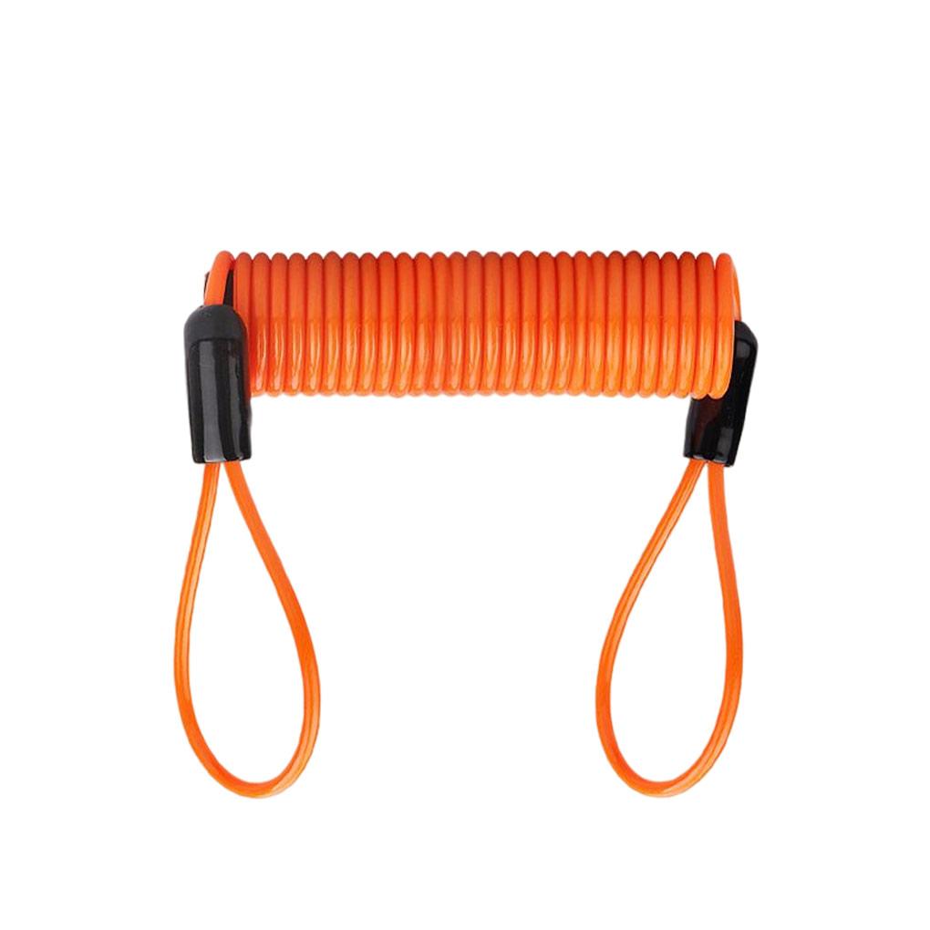 Steel Wire Strip Multipurpose Portable Rope Waterproof Protection Metal Port Strips Wear-Resistant Stable Motorcycle оранжевый
