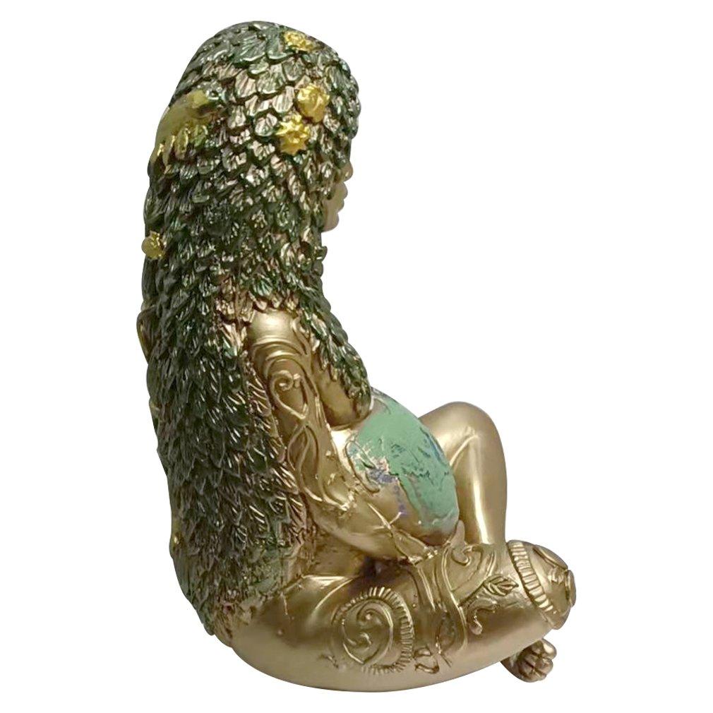 

Статуя Гайи, Мать-Земля, художественная статуя, фигурка из полирезина, декоративная фигурка бронзовый