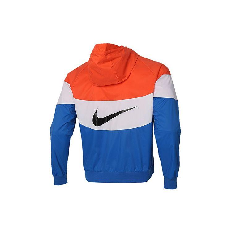 Nike Tkaná Větruodolná Sportovní Ležérní Bunda s Kapucí Pánské Bundy DC4113-841