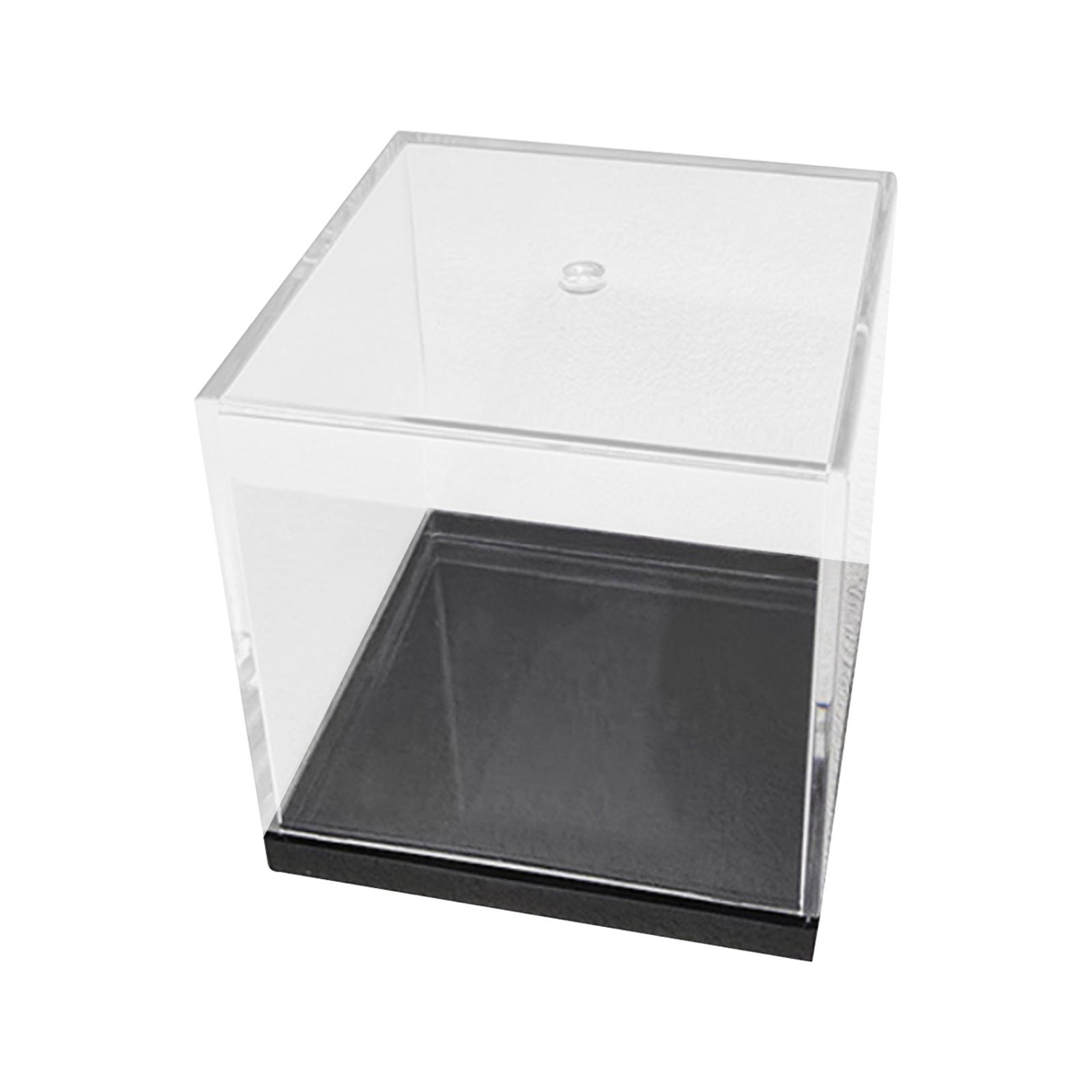 Transparent Box Plastic Acrylic Square Box Earth Cover Candy Box Handmade Display Packaging Box One Size