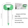 Ultrasonic Dog, Bird, and Mouse Repeller: Solar-Powered, Waterproof, USB Charging, with Voice Feature