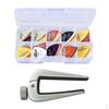 Tune Capo Capotraste with 24 Picks for Acoustic Electric Guitar