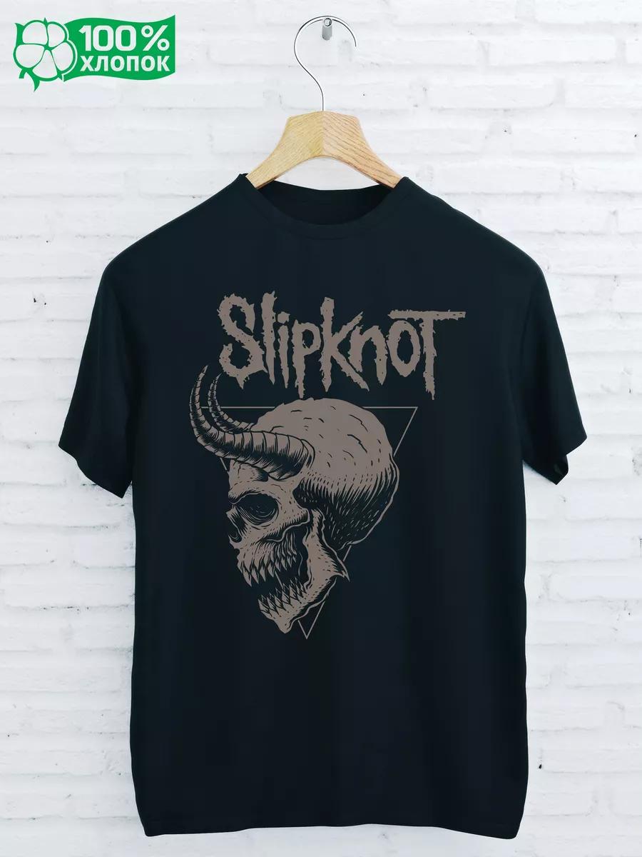 ROCK SLIPKNOT Print T-Shirt XL