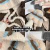 Cute lamb ears plush hat women's autumn and winter new furry hat warm ear protection knitted hat
