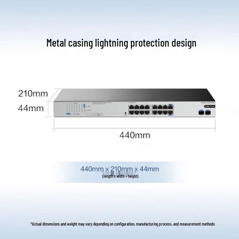 H3C Mini S1218F 18-Port Gigabit Unmanaged Switch