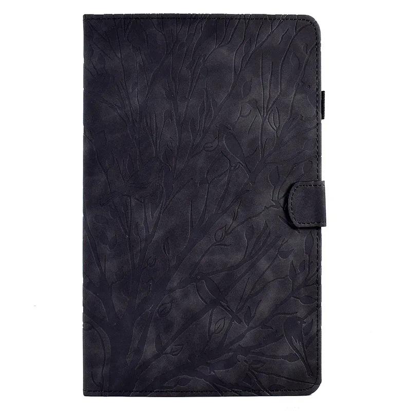 For Galaxy Tab A 2016 Tablet Cover 10.1 Inch SM-T580/T585 PU Leather Embossed Shockproof Funda For Samsung Tab A6 10.1 2016 Case