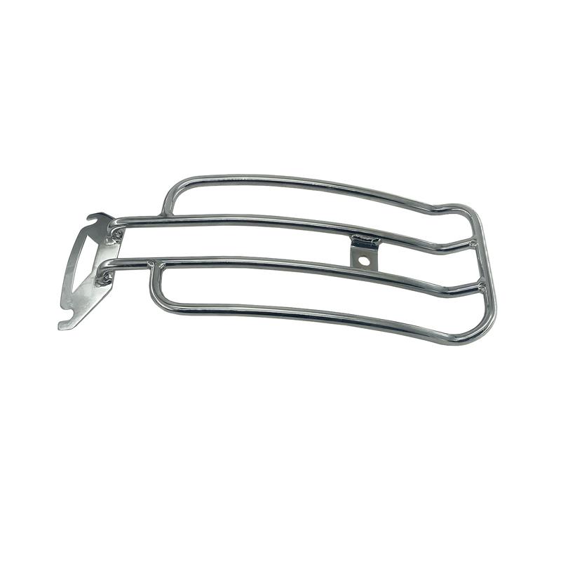 Steel Chrome Solo Seat Luggage Fender Rack Mount For Harley Touring Road King FLHR Electra Glide 1997-2023