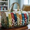Printed Short-Distance Hand-Held Quilting Embroidery Travel Bag Multi-Functional Sports Fitness Bag