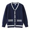 Children's Knitted Cardigan School Uniforms for Boys and Girls