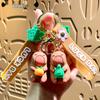 Capybara Cartoon Keychain Pendant 