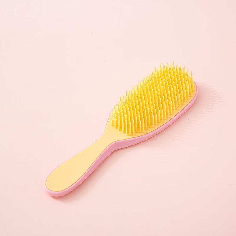 Sinle Long-Handle Detangling Massage Rib Comb