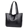 New Fashionable and Versatile Tote Bag with Large Capacity Single Shoulder Simple Women's Large Bag