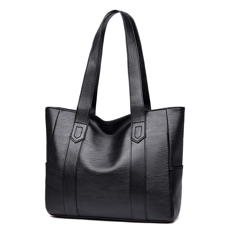 New Fashionable and Versatile Tote Bag with Large Capacity Single Shoulder Simple Women's Large Bag