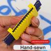 Riglă de cusut cu clips, blocator pentru marginea cusăturii și șablon de matlasare cu indicator de cusătură, cu spațiere de 1,5 mm 2 mm 3 mm 4 mm, instrument de cusut manual pentru cusături uniforme