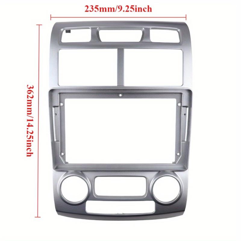 9 INCH Dash Kit for KIA SPORTAGE 2005-2010 Car Fascia Frame Adapter Cover Panel Bezel GPS Fascia Interior Mouldings