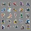 50 Photos of League of Legends Graffiti Personalized Game Peripheral Decoration DIY Skateboard Mobile Phone Case Suitcase Stickers