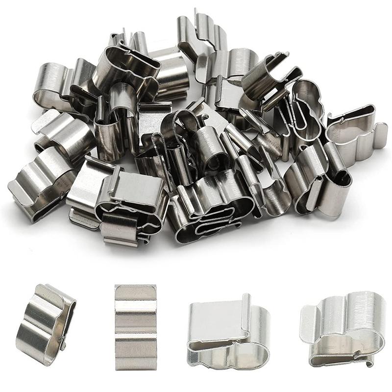 10 Buc Clip Cablu Panou Solar Pentru Cablu Inox 2X6Mm Remorcă Cleme Fotovoltaice Organizator Clip Pentru Cablaj Pv Barcă