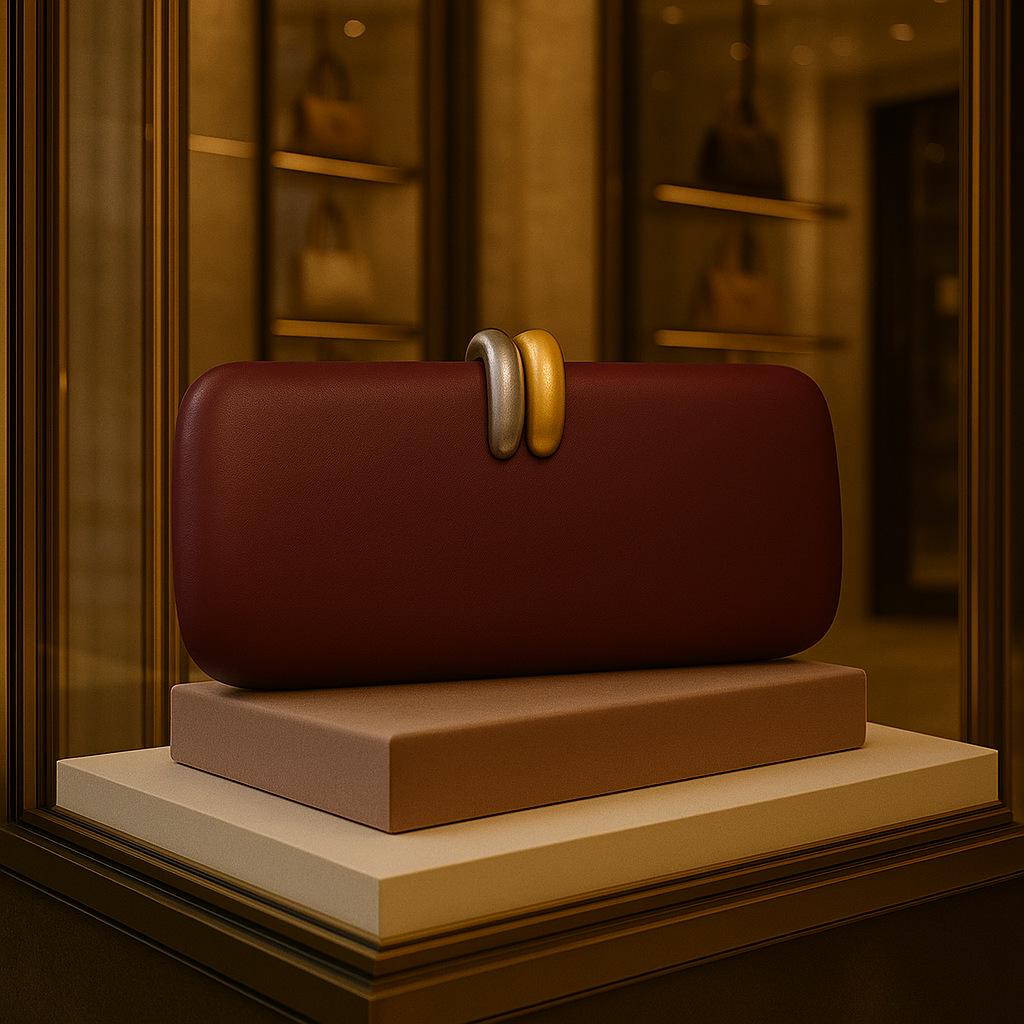 Pochette in PU Stile Europeo e Americano: Borsa a tracolla e a spalla versatile da sera
