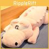 Large Alligator Plush Toy Stuffed Animal With Pp Cotton Filling For Bedroom Decor