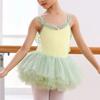 Camisole Style Tutu Gymnastics Leotards Sleeveless Design Ballerina Tutu Dress  Kids