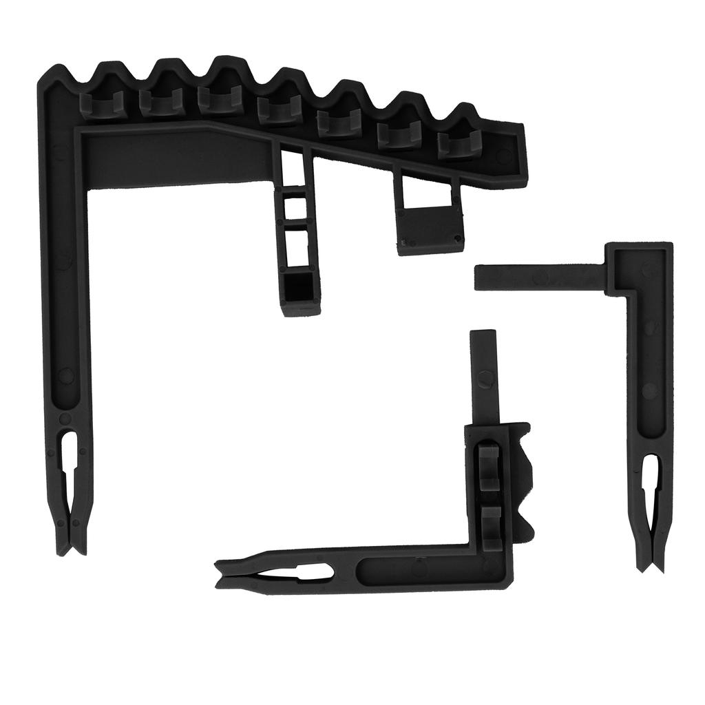 Club Organizer for Bag PP Portable Club Shafts Holder Iron Stand for Outdoor Sports Accessories Black