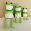 Cute New Frog Plush Toy Doll Cape Soft Frog Stuffed Toy Doll Children's Birthday Gift