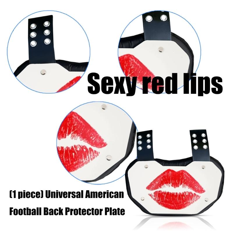 Light Weight Football Back Guard Protective Gear For Athletes Flexible With Ergonomic Curvature During Sports Activity