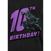 Black Panther Childrens/Kids 10th Birthday Hoodie