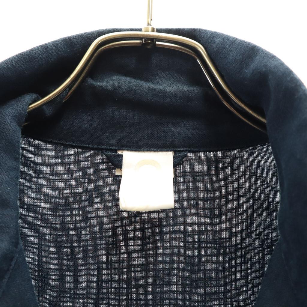 GANRYU Comme des Garcons Japanese Linen Open color coat S Navy system Men's Used