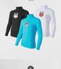 Men's Cotton High-Collar Long Sleeve Top - Comfortable, Breathable Autumn Wear.