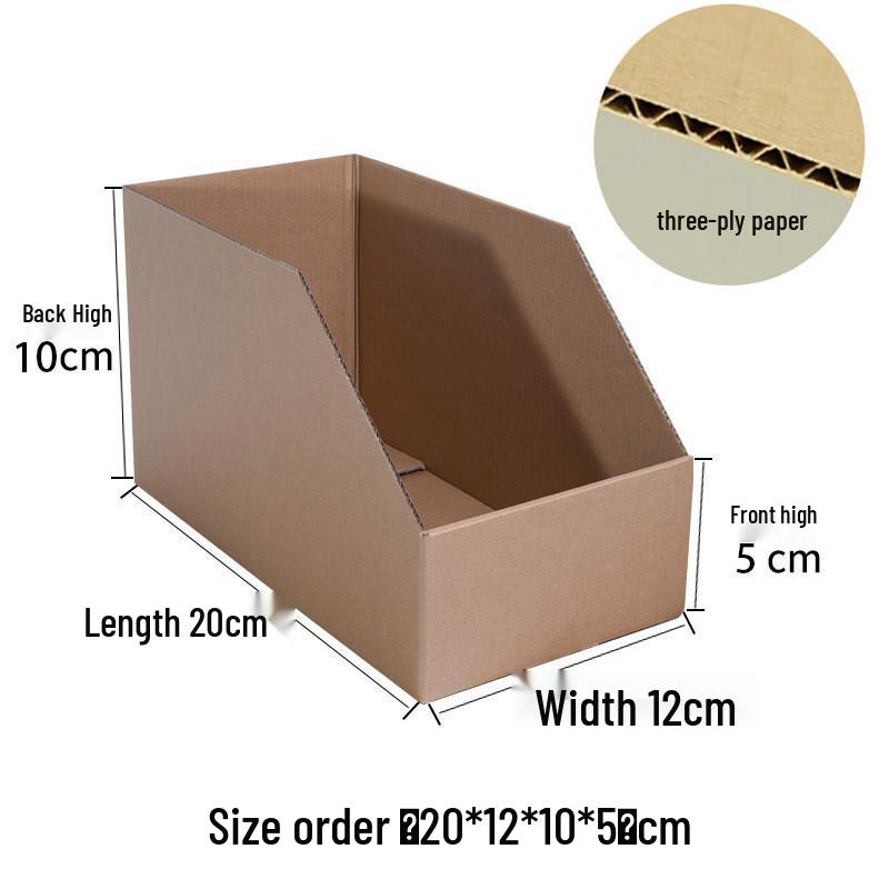 Five-Layer Super Hard Storage Organizer with Slanted Compartments for Warehouse or Supermarket