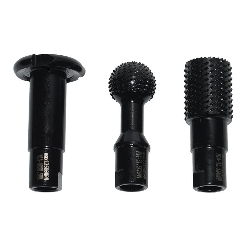 

3 шт., набор открывалок для деревообработки, угловая шлифовальная машина, развертка для пластиковой доски, высокоуглеродистая сталь, деревообработка чёрный