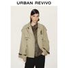 Women's Double-Breasted Belted Trench Coat