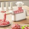 Manual Sausage Stuffer Machine with 3 Nozzles, Homemade Sausage Stuffer & Maker, Detachable Sausage Maker Machine, Kitchen Sausage Stuffers Kit