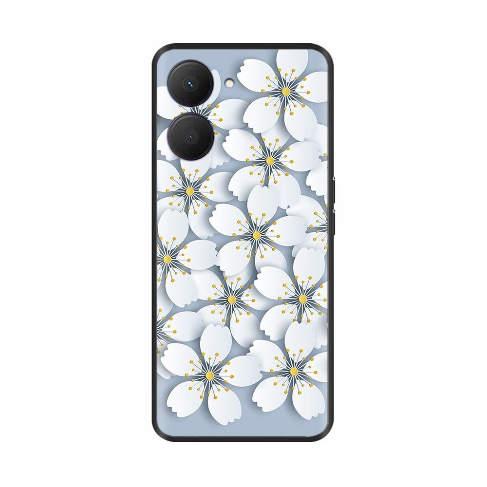 Soft Phone Cover For Realme 10 4G Case 6.4'' Black Silicone Marble Space Fundas for Realme 10 4G TPU Cases Realme10 2022 Bumpers