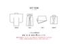 Soubien hakama set shaku sleeve Graduation ceremony ladies black x black M 2 shaku 4 sun [SOUBIEN] 4-piece (2 kimono/plain hakama/undergarment/lower