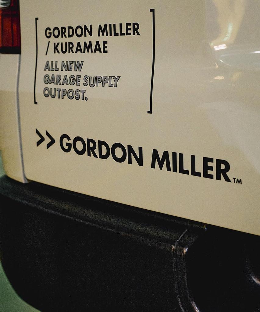 GORDON MILLER cut sticker black 1765491 340×28