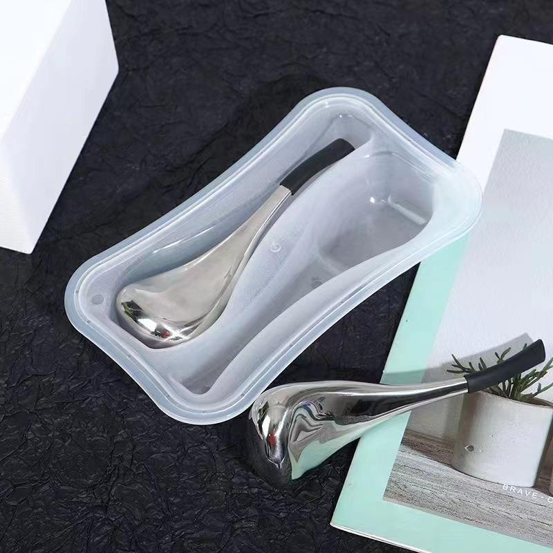 Ice Hockey Beauty Ice Spoon Ice Ball Face Massage Lift Face Stainless Steel Edema Artifact Eye Ice Skin Care